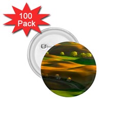 Landscape Usa Nature Washington State Trees Field Palouse 1 75  Buttons (100 Pack)  by Bakwanart