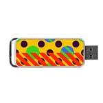 Background Graphic Beautiful Wallpaper Portable USB Flash (Two Sides) Back