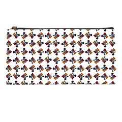 Mixed Abstract Colors Pattern Pencil Case by dflcprintsclothing