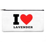 I love lavender Pencil Case Front