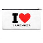 I love lavender Pencil Case Back