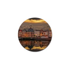 Old Port Of Maasslui Netherlands Golf Ball Marker