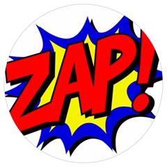 Zap Comic Book Fight Round Trivet by 99art