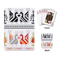 Bulgarian Folk Art Folk Art Playing Cards Single Design (rectangle) by 99art