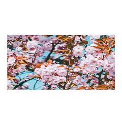 Nature Beautiful Rainbow Satin Wrap 35  X 70 