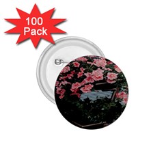 Pink Peony  Flower 1 75  Buttons (100 Pack)  by artworkshop