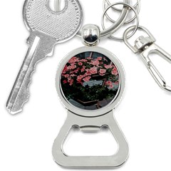 Pink Peony  Flower Bottle Opener Key Chain by artworkshop