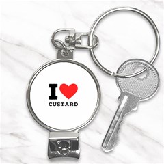 I Love Custard Nail Clippers Key Chain by ilovewhateva