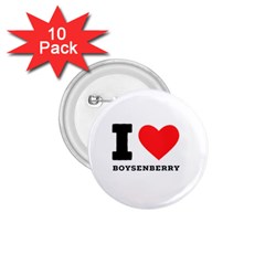 I Love Boysenberry  1 75  Buttons (10 Pack) by ilovewhateva