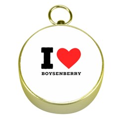 I Love Boysenberry  Gold Compasses