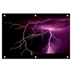 Storm Flashlight Space Nature Banner And Sign 6  X 4  by Cowasu