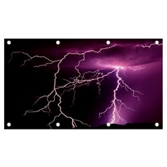 Storm Flashlight Space Nature Banner And Sign 7  X 4  by Cowasu