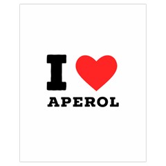 I Love Aperol Drawstring Bag (small)