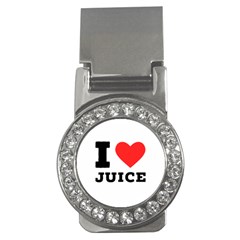 I Love Juice Money Clips (cz)  by ilovewhateva