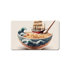 Noodles Pirate Chinese Food Food Magnet (name Card) by Ndabl3x