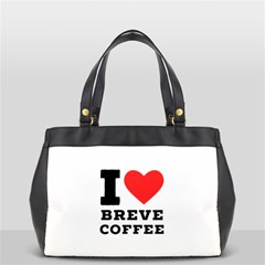 I Love Breve Coffee Oversize Office Handbag by ilovewhateva