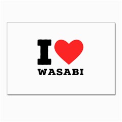 I Love Wasabi Postcard 4 x 6  (pkg Of 10) by ilovewhateva