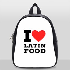 I Love Latin Food School Bag (small) by ilovewhateva