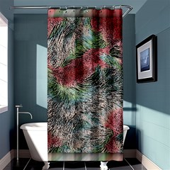 Design Pattern Scarf Gradient Shower Curtain 36  X 72  (stall) 