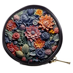 3d Flower Bloom Embossed Pattern Mini Makeup Bag by Vaneshop