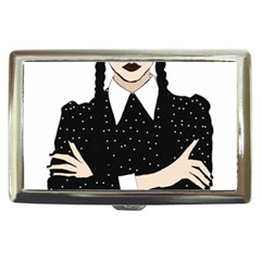 Wednesday Addams Cigarette Money Case by Fundigitalart234