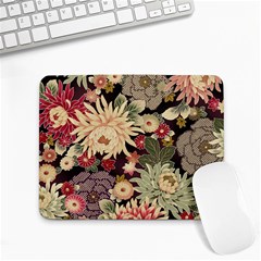 Japanese Flower Art Small Mousepad by Cowasu