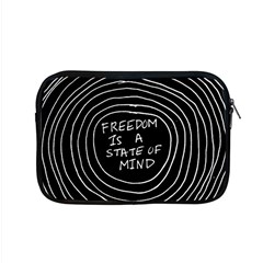 Psychedelic Art Freedom Is A State Of Mind Trippy Quotes Apple Macbook Pro 15  Zipper Case by Bangk1t