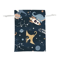 Space Theme Art Pattern Design Wallpaper Lightweight Drawstring Pouch (s) by Ndabl3x