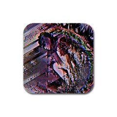 Prismatic Pride Rubber Square Coaster (4 Pack) by MRNStudios