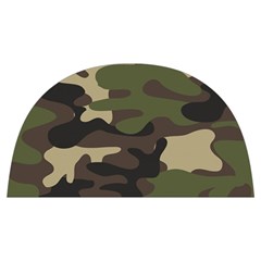 Texture Military Camouflage Repeats Seamless Army Green Hunting Anti Scalding Pot Cap by Cowasu