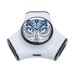 Owl 3-port Usb Hub by Amaryn4rt