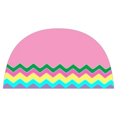 Easter Chevron Pattern Stripes Anti Scalding Pot Cap by Amaryn4rt