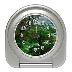 Jungle Forreast Landscape Nature Travel Alarm Clock by Ravend