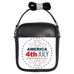 Independence Day Usa Girls Sling Bag