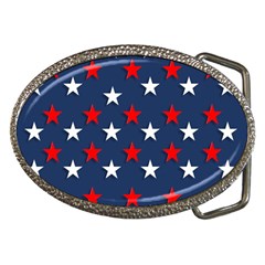 Patriotic Colors America Usa Red Belt Buckles by Celenk