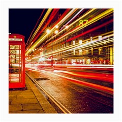 Telephone Box London Night Medium Glasses Cloth by Uceng