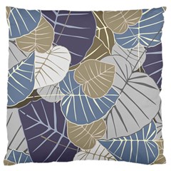 Ackground Leaves Desktop Large Cushion Case (one Side) by Amaryn4rt