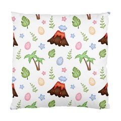 Cute-palm-volcano-seamless-pattern Standard Cushion Case (two Sides) by uniart180623