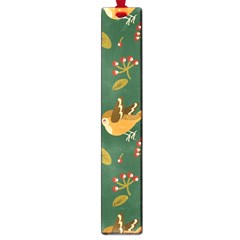 Cute-seamless-pattern-bird-with-berries-leaves Large Book Marks