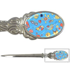 Hand-drawn-seamless-pattern-summer-time Letter Opener by uniart180623