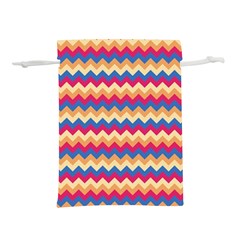 Zigzag-pattern-seamless-zig-zag-background-color Lightweight Drawstring Pouch (s)