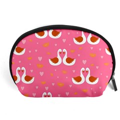 Swan-pattern-elegant-style Accessory Pouch (large)