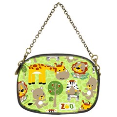 Funny-animals-cartoon Chain Purse (one Side) by uniart180623