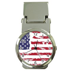 Flag Usa Unite Stated America Money Clip Watches