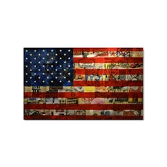 Usa Flag United States Sticker (rectangular) by uniart180623