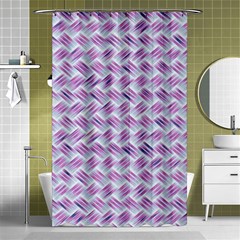 Purple Straw - Country Side  Shower Curtain 48  X 72  (small)  by ConteMonfrey