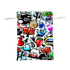 Graffiti Art Cartoon Comic Lightweight Drawstring Pouch (s)