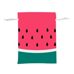 Watermelon Fruit Pattern Lightweight Drawstring Pouch (s)