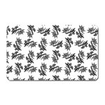 Alien creatures dance pattern Magnet (Rectangular) Front