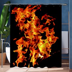 Live Coals Shower Curtain 60  X 72  (medium)  by artworkshop